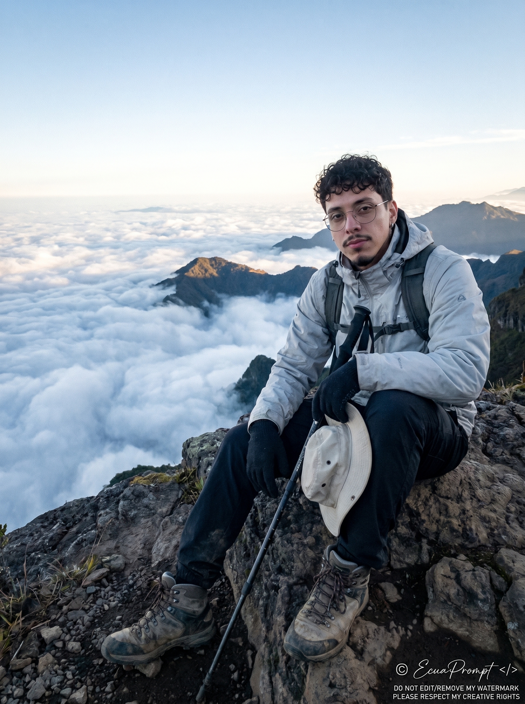Cómo Crear un Prompt Retrato de Naturaleza: Aventura en las Nubes